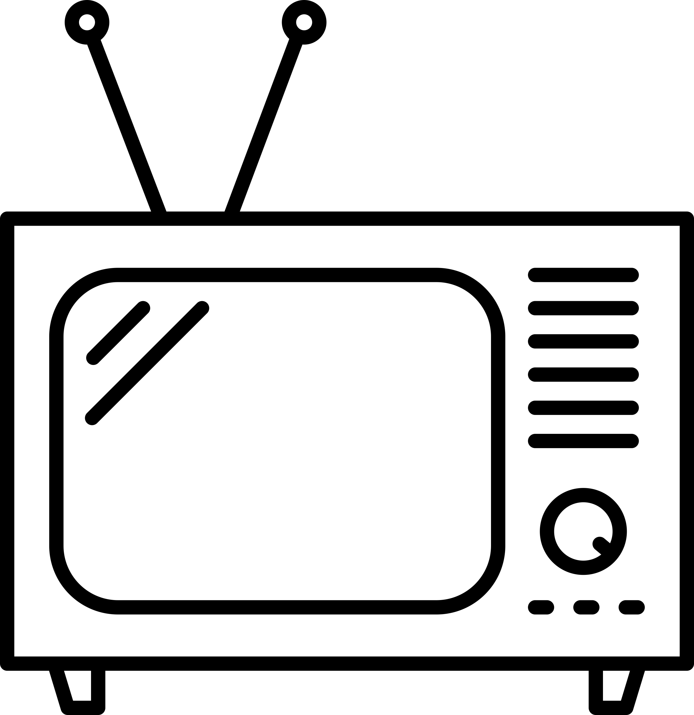 Old Television Icon Svg Vector Free Vectors